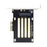 SA-083 PCI-E 4.0x4 Lane to U.3 Kit SFF-8639 Host Adapter for Motherboard PM1735 NVMe PCI-E SSD - 2