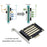 SA-083 PCI-E 4.0x4 Lane to U.3 Kit SFF-8639 Host Adapter for Motherboard PM1735 NVMe PCI-E SSD - 4
