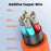 U2-089-OR-1.0M USB-A to Micro USB Cable Liquid Silicone USB2.0 480Mbps Data Cord for Laptop Tablet Phone - 4