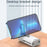 Q8 Bluetooth-compatible Headset Keyboard Screen Cleaning Tools Kit Dust Removal Pen Brush Key Puller Set - Blue - 5
