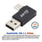 UC-070-TC004 USB 3.0 USB-A Male to USB 3.1 Type-C Male Adapter Support 10Gbps Data Transfer - 2