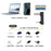 UC-070-TC007 USB 3.0 Type-A Male to USB 3.1 Type-C Male Connector 10Gbps Data Transfer Charge Adapter - 6