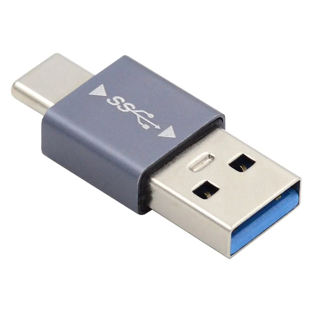 UC-070-TC002 USB 3.1 Type C Male OTG to USB 3.0 Male Convertor 10Gbps Data Transmission Charge Adapter for Laptop Phone - 1
