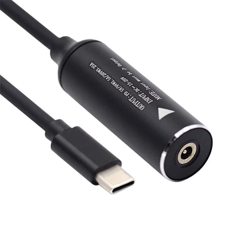 UC-149-4817MM DC Jack 4.8x1.7mm Input Female to Type-C Male Power Plug Charge Cable for Laptop Phone PD9V 15V 20V - 1