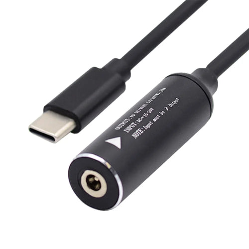 UC-149-4017MM DC Jack 4.0x1.7mm Input Female to Type-C Male Power Plug Charge Cable for Laptop Phone PD9V 15V 20V - 1