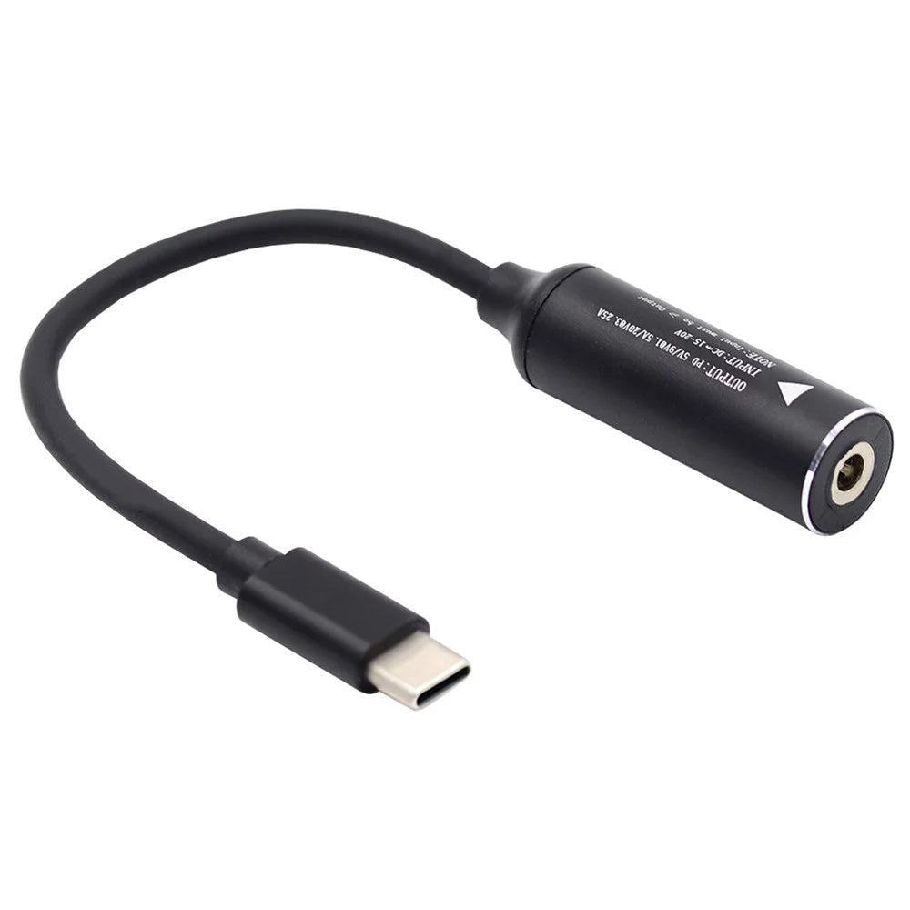 UC-149-4017MM DC Jack 4.0x1.7mm Input Female to Type-C Male Power Plug Charge Cable for Laptop Phone PD9V 15V 20V - 2
