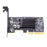 UC-104-EF USB 3.2 Gen2 Type-E 20Gbps Front Panel Socket to PCI-E 4X Express Card Adapter for Desktop Motherboard (ASM3242 Chipset) - 2