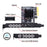 UC-104-EF USB 3.2 Gen2 Type-E 20Gbps Front Panel Socket to PCI-E 4X Express Card Adapter for Desktop Motherboard (ASM3242 Chipset) - 5