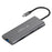 BLUEENDLESS HC901 Type-C Aluminum Alloy Hub 9-in-1 Docking Station Adapter with 100mm Extended Cable - 2