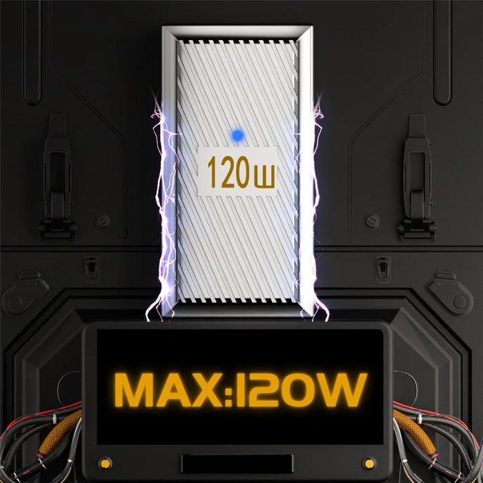 UC-017-OS USB 3.1 Type C Male to USB 3.0 A Female 10Gbps OTG Data 120W Power Opposite U Shape Back Angled Adapter - 4