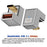 UC-017-OS USB 3.1 Type C Male to USB 3.0 A Female 10Gbps OTG Data 120W Power Opposite U Shape Back Angled Adapter - 6