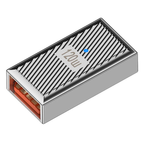 UC-017-FE USB 3.1 Type C Female to USB 3.0 A Female 10Gbps Data Transfer 120W Power Adapter OTG Converter - 1