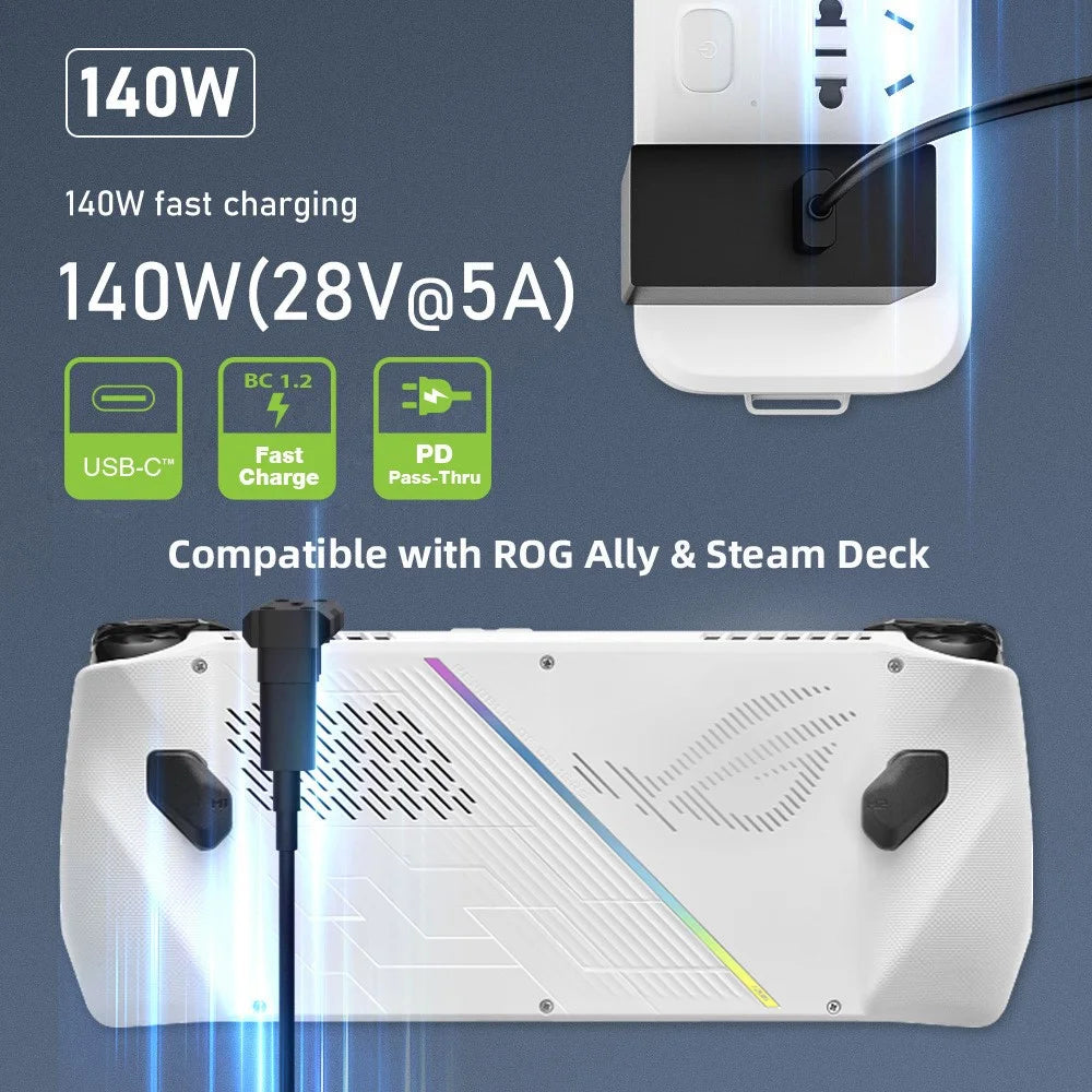 UC-068-OU USB-C Male to Female Power Data Video Adapter Opposite U Shape Back Angled Converter (13.5mm Distance Space) - 5