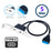 UC-020-CC USB3.0 Motherboard 19 / 20Pin to USB-C Type-C Dual Ports Female PCI-E Back Panel 5Gbps Cable - 3
