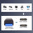 UC-020-CC USB3.0 Motherboard 19 / 20Pin to USB-C Type-C Dual Ports Female PCI-E Back Panel 5Gbps Cable - 4