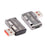 UC-029-TC001 USB 3.1 Type C Female to USB 3.0 Type-A Male 90 Degree Right Angled Flat Type 10Gbps Data 120W Power Adapter - 3