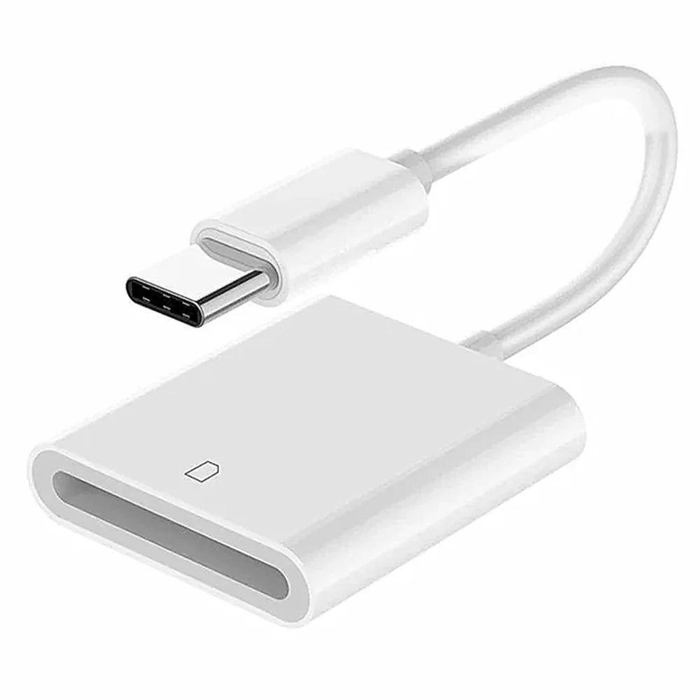 UC-155-SD001 USB 2.0 USB-C to Standard SD SDXC SDHC Card Reader Adapter for MacBook Laptop Tablet Phone - 1