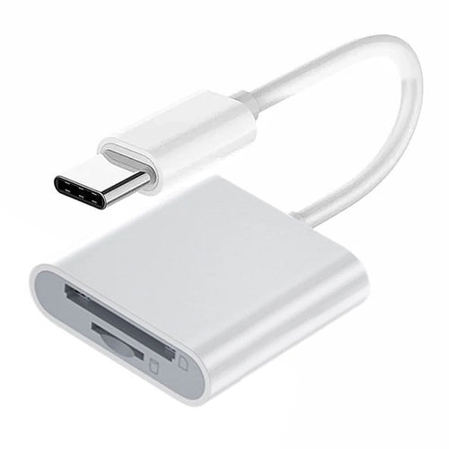 UC-155-SD002 USB 2.0 USB-C to TF Mini-SD SDXC SDHC Card Reader for MacBook Laptop Tablet Phone - 1