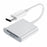 UC-155-SD002 USB 2.0 USB-C to TF Mini-SD SDXC SDHC Card Reader for MacBook Laptop Tablet Phone - 1