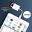 UC-155-SD002 USB 2.0 USB-C to TF Mini-SD SDXC SDHC Card Reader for MacBook Laptop Tablet Phone - 5