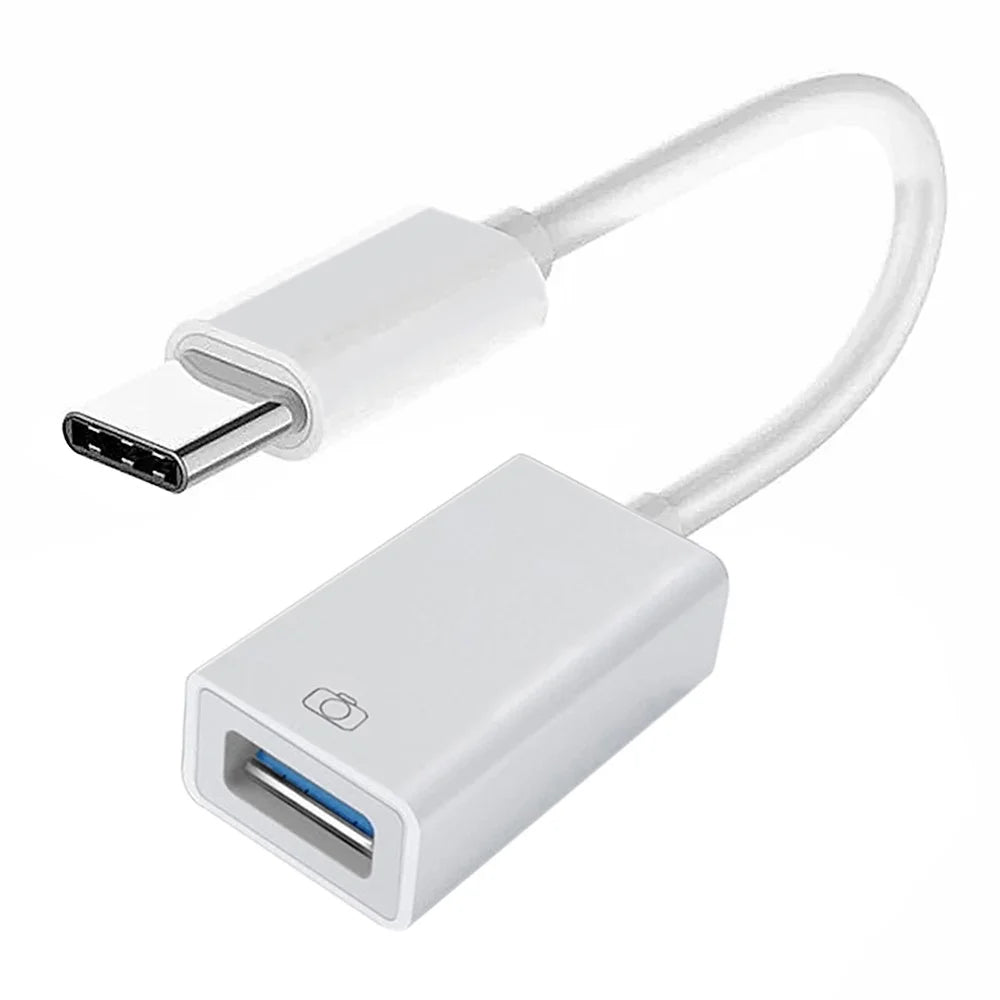 UC-155-TC001 Type-C to Type-A USB3.0 Female Adapter Compatible with Macbook Laptop Tablet Phone - 1