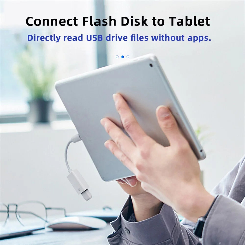 UC-155-TC001 Type-C to Type-A USB3.0 Female Adapter Compatible with Macbook Laptop Tablet Phone - 3