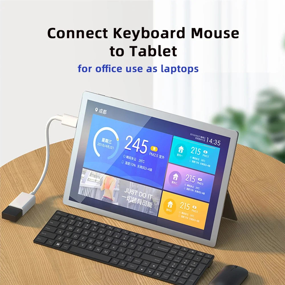 UC-155-TC001 Type-C to Type-A USB3.0 Female Adapter Compatible with Macbook Laptop Tablet Phone - 4
