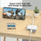 UC-155-TC003 Type C to Dual Type-A USB3.0 Female with PD Power Charge Adapter Compatible with Laptop Tablet Phone - 4