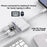 UC-155-TC003 Type C to Dual Type-A USB3.0 Female with PD Power Charge Adapter Compatible with Laptop Tablet Phone - 7