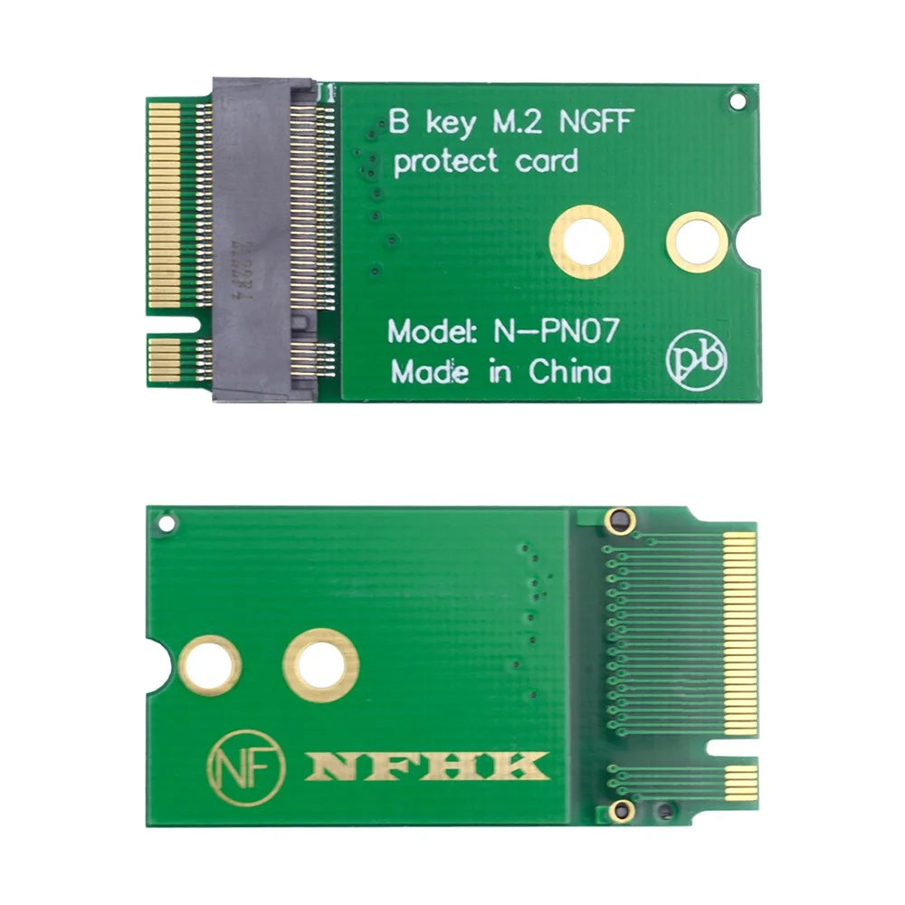 SA-068-BKEY NGFF B Key 22x30mm to 22x42mm Male to Female Extension Adapter for 2230 SSD LTE Card - 6