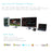 WAVLINK WL-UG39DK3 USB 3.0 Hub Fast Charging Gigabit Ethernet Dual Display Video Dock with DVI / HD - EU Plug - 2