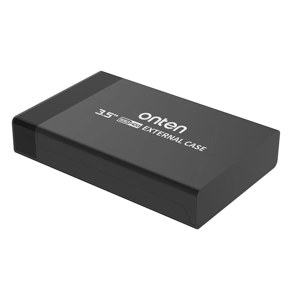 ONTEN UHD3 USB3.0 to 3.5-inch SATA External Hard Drive Enclosures 3.5" HDD External Hard Drive Cases - US Plug - 2