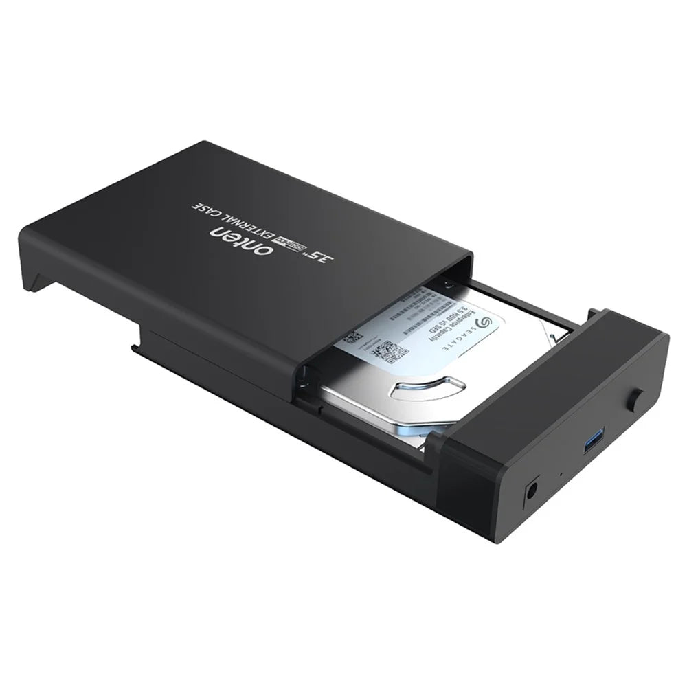 ONTEN UHD3 USB3.0 to 3.5-inch SATA External Hard Drive Enclosures 3.5" HDD External Hard Drive Cases - US Plug - 4