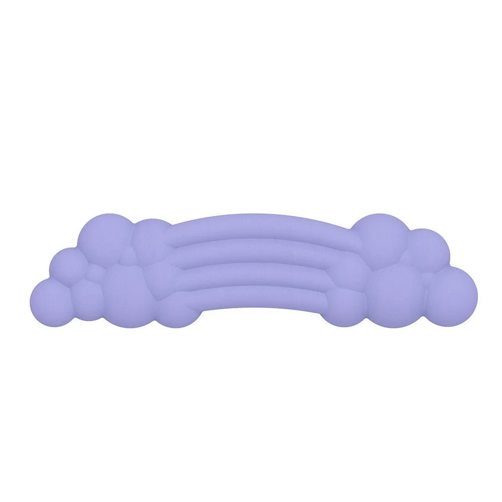 PIWIJOY PJ-01 Cloud Pad Anti-Skid Ergonomic Keyboard Wrist Support Memory Foam Wrist Rest Mat - Purple - 1