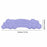 PIWIJOY PJ-01 Cloud Pad Anti-Skid Ergonomic Keyboard Wrist Support Memory Foam Wrist Rest Mat - Purple - 7