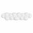 PIWIJOY Marshmallow Wrist Rest Cushion Pad with Memory Foam PU Leather Keyboard Wrist Support - White - 1
