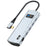 V261A Type-C Hub with PD+USB3.0+USB2.0+Type-C+SD / TF+RJ45+USB Audio+HD+VGA - 2