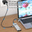 V261A Type-C Hub with PD+USB3.0+USB2.0+Type-C+SD / TF+RJ45+USB Audio+HD+VGA - 7