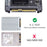 SF-072-2C EDSFF-2C Interface E1L 14+28P SSD to U.2 SFF-8639 Adapter - 4