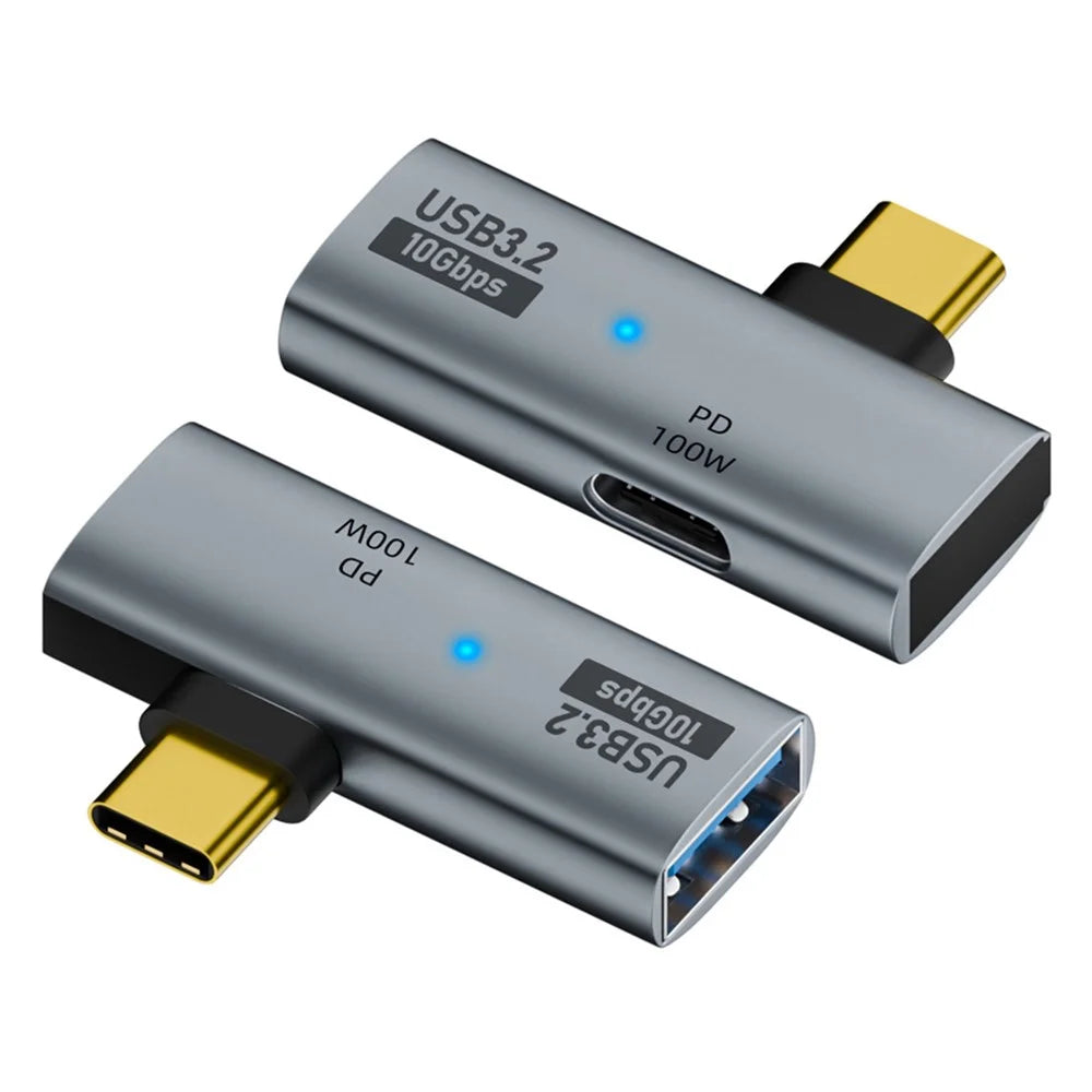 UC-035-PD 10Gbps Type-C to USB 3.0 Female OTG 100W PD Power Adapter for Laptop Tablet Phone - 1