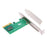 SF-085 PCI-Express 5.0 4.0 4X to MCIO Mini Cool Edge IO Female Host Adapter for PCIe Nvme U.2 SSD - 7