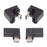 UC-102 4Pcs / Set USB2.0 Type C Female to Micro USB Male Power Data Adapter, 90 Degree Angled Type - 7