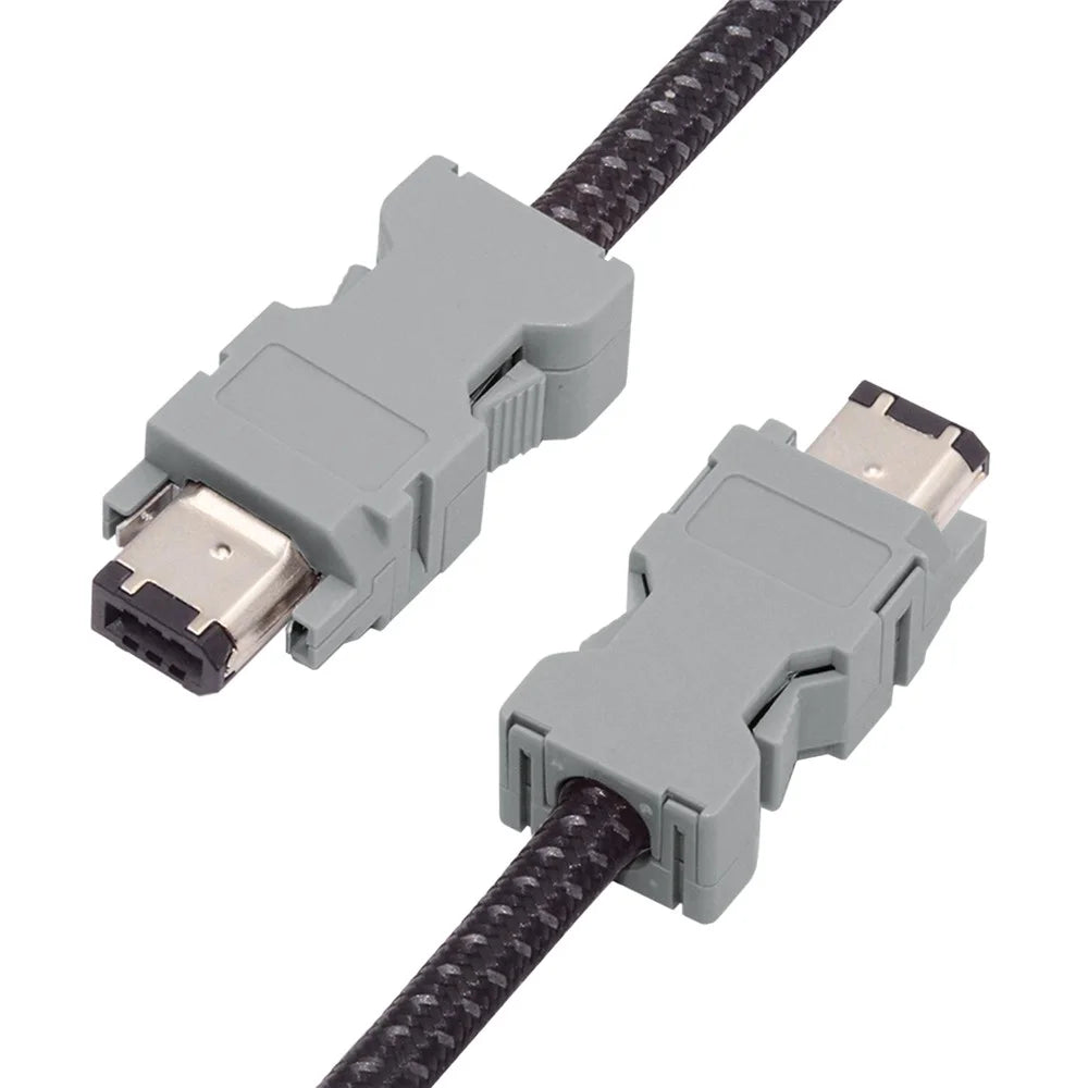 CN-010-MA SM-6P I / O Connector IEEE 1394 6Pin CN3 Plug 55100-0670 Male JZSP-CMP9-1-E Compatible with Yaskawa Panasonic Servo 54280-0609 - 4