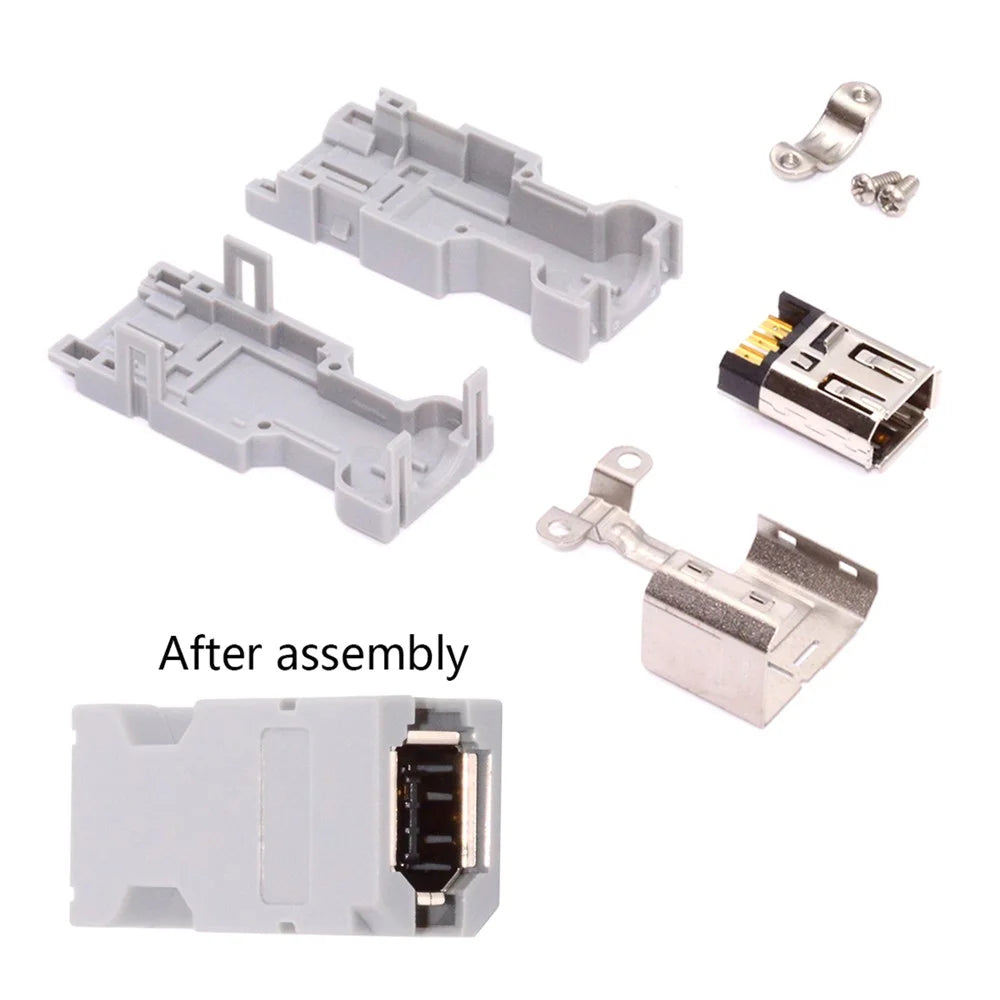 CN-010-FE SM-6E I / O Connector IEEE 1394 6Pin CN3 Socket 55100-0670 Female JZSP-CMP9-1-E Compatible with Yaskawa Panasonic Servo 54280-0609 - 3