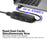 IVANKY VCA03 Type-C Hub Adapter to PD+3xUSB 3.0+HD 4K Output+2 Card Reader Slots - 3