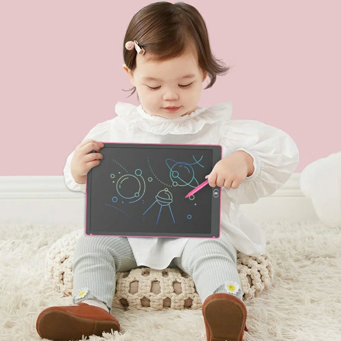 JX-20 20-Inch LCD Writing Tablet Children Doodle Board Educational Learning Toy - Black - 6