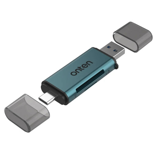 ONTEN CR532 2-in-1 USB-A / USB-C to SD2.0 / TF2.0 Card Reader Aluminum Alloy Dual Connector - 1