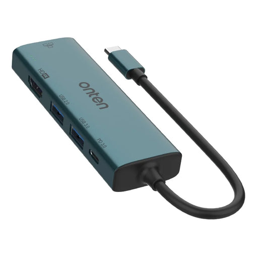 ONTEN UC122 5-in-1 USB-C Hub Multi-Port Adapter USB-C to USB3.0 +USB2.0 Card Slots Adapter - 2