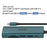 ONTEN UC120 6-in-1 USB-C to USB3.0 + 2xUSB2.0 + Type-C Input + SD / TF Card Slots Adapter USB Hub - 4