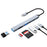 ADS-807 Multi-Port Hub Type-C Adapter to PD 100W Charging USB Data Reading Card Slots - 2